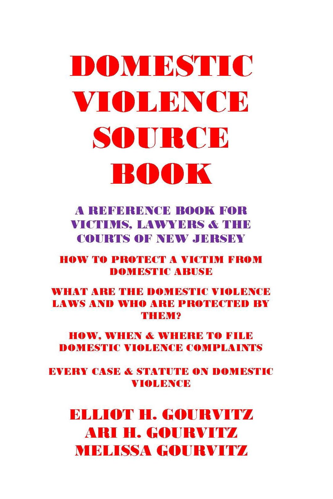 DOMESTIC VIOLENCE SOURCE BOOK